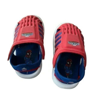 Adidas Spider-Man sandal shoes size 4